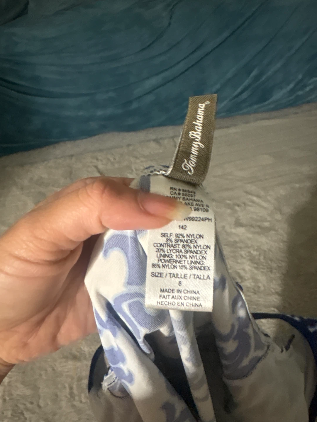 Tommy Bahama Swimsuit Women's Size 8 - photo 2