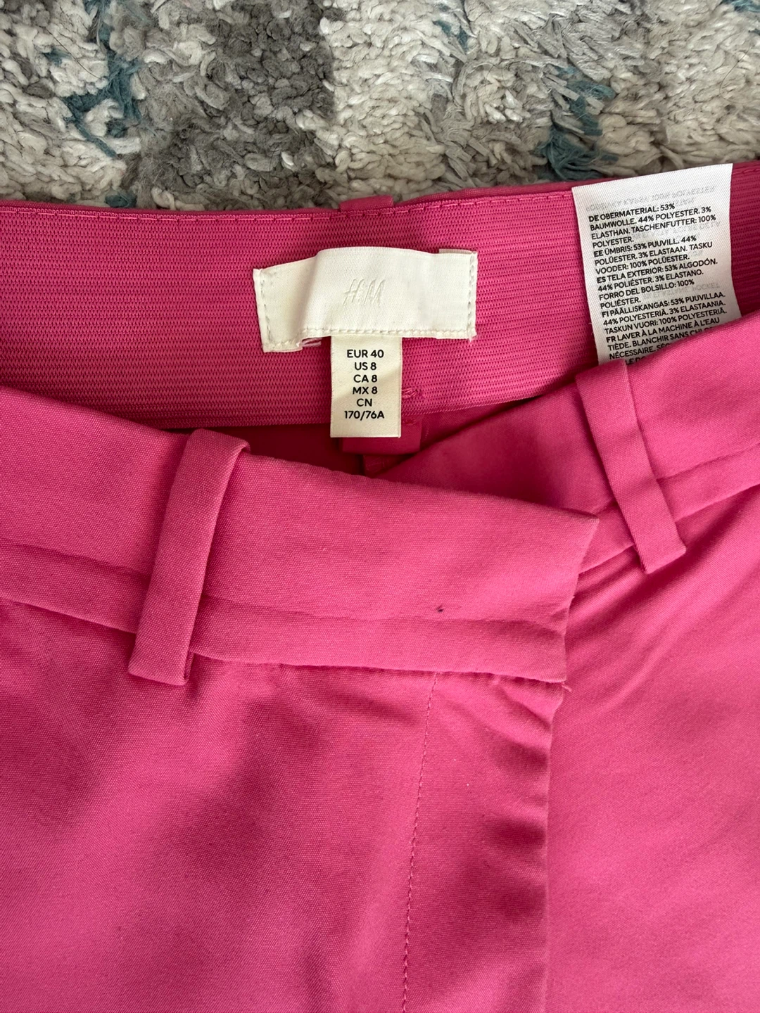 H&M Pink Cap Sleeve Top and Pants Set - photo 3