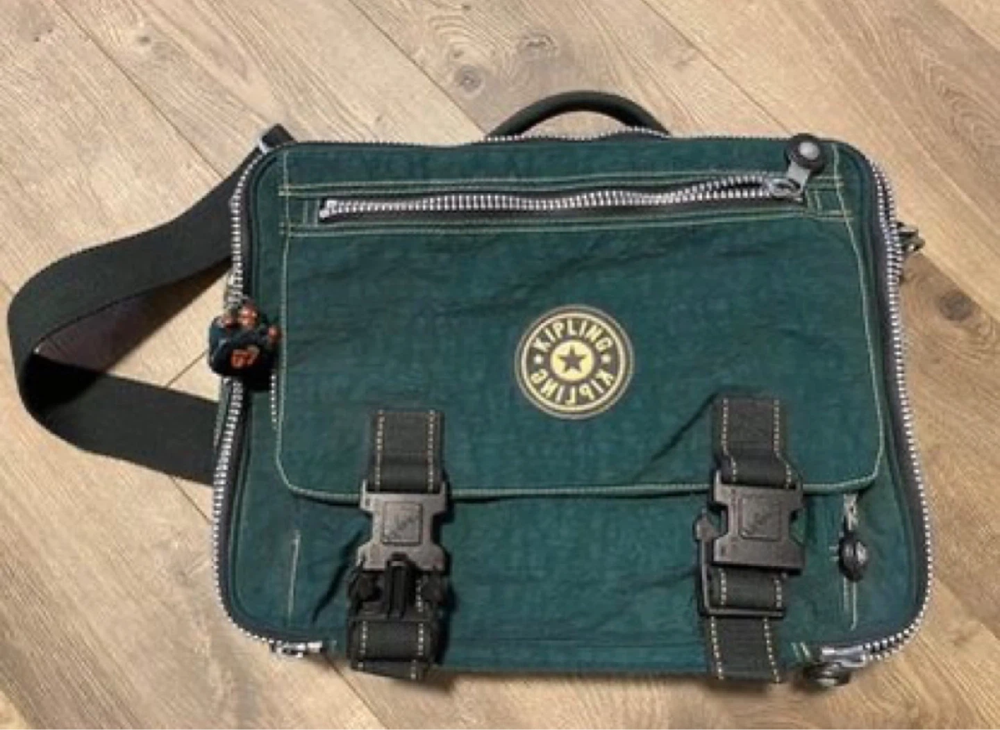Kipling Green Shoulder Bag