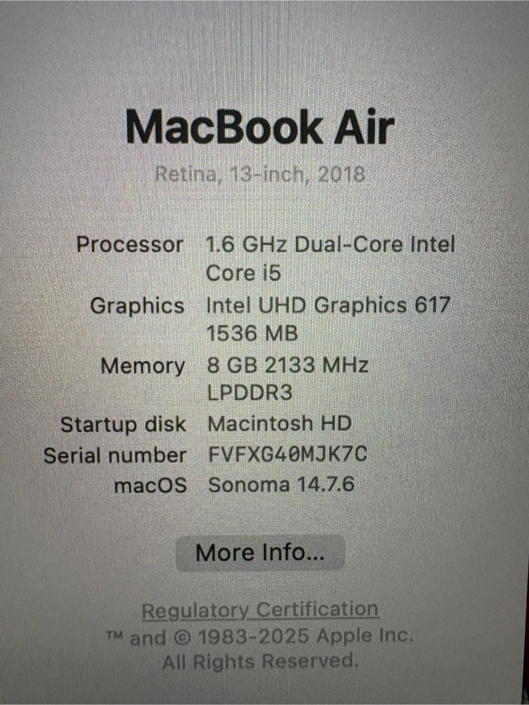 Apple MacBook Air 13-inch Retina, 2018 - photo 5
