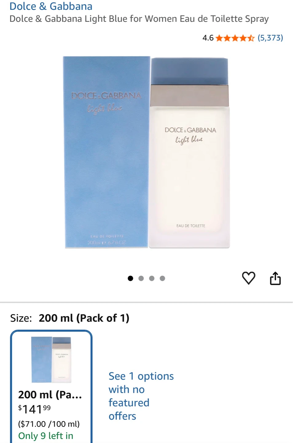 Dolce & Gabbana Light Blue Eau de Toilette Spray - photo 3