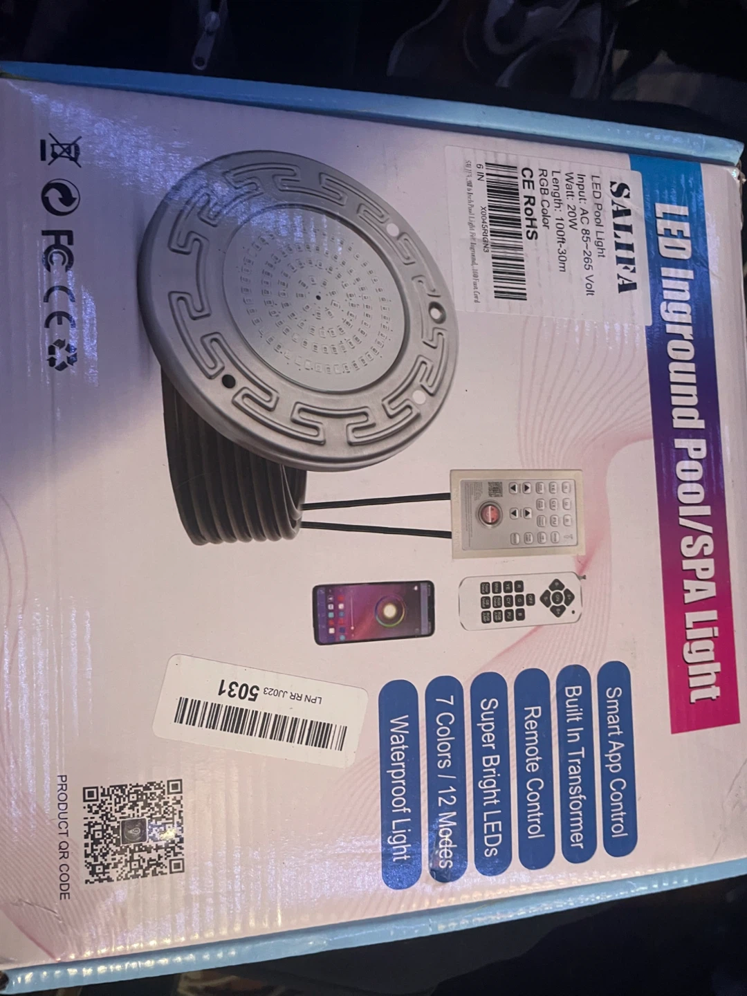SALIDA LED Inground Pool/SPA Light