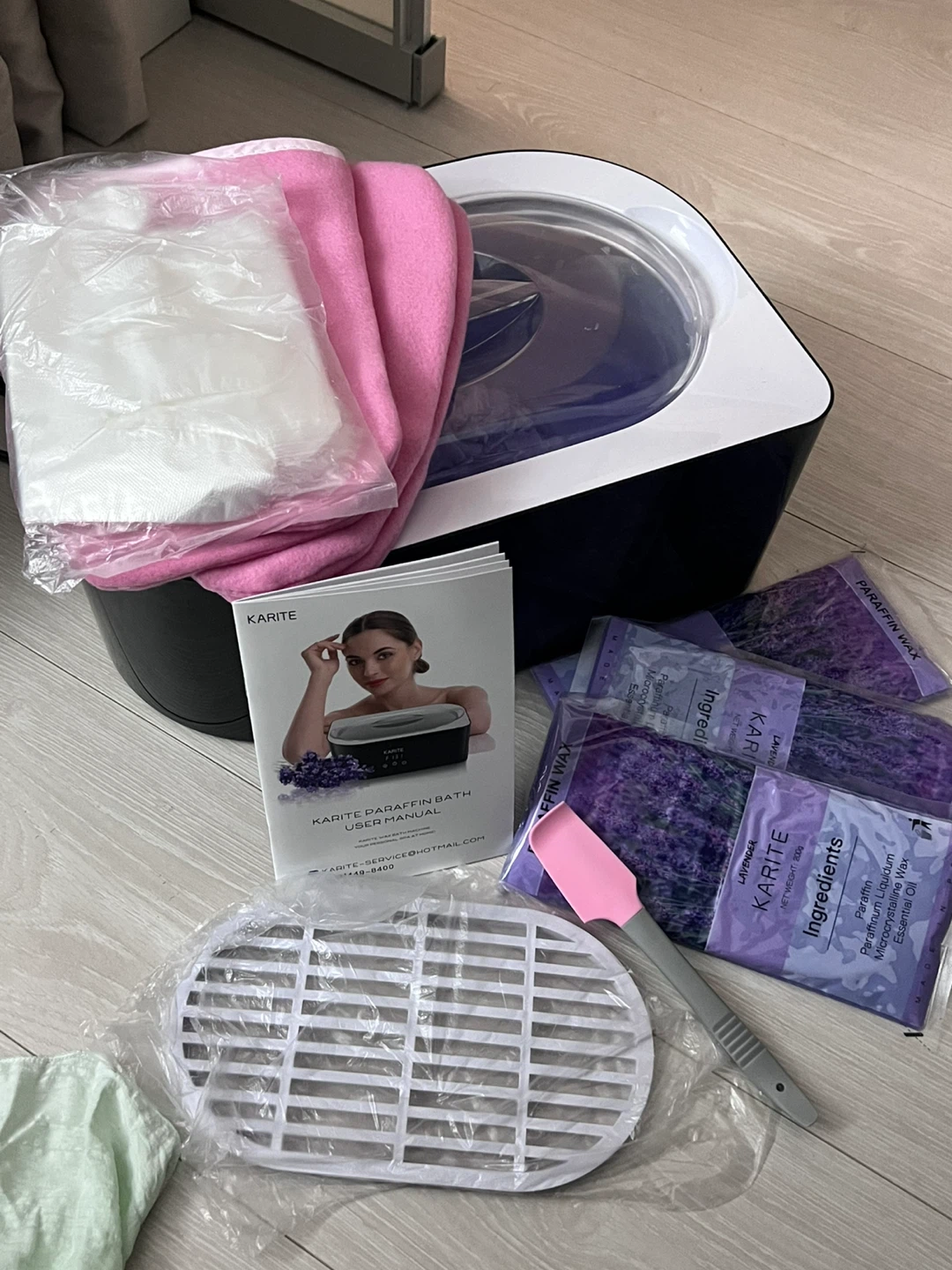 Karite Paraffin Bath Wax Warmer full Set