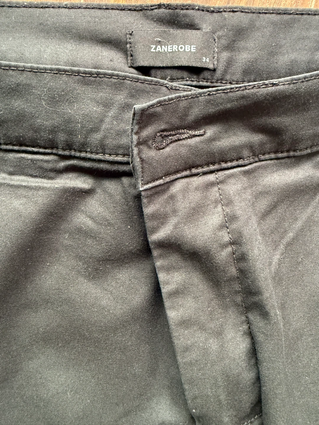 Zanerobe Black Chinos Size 34 - photo 4