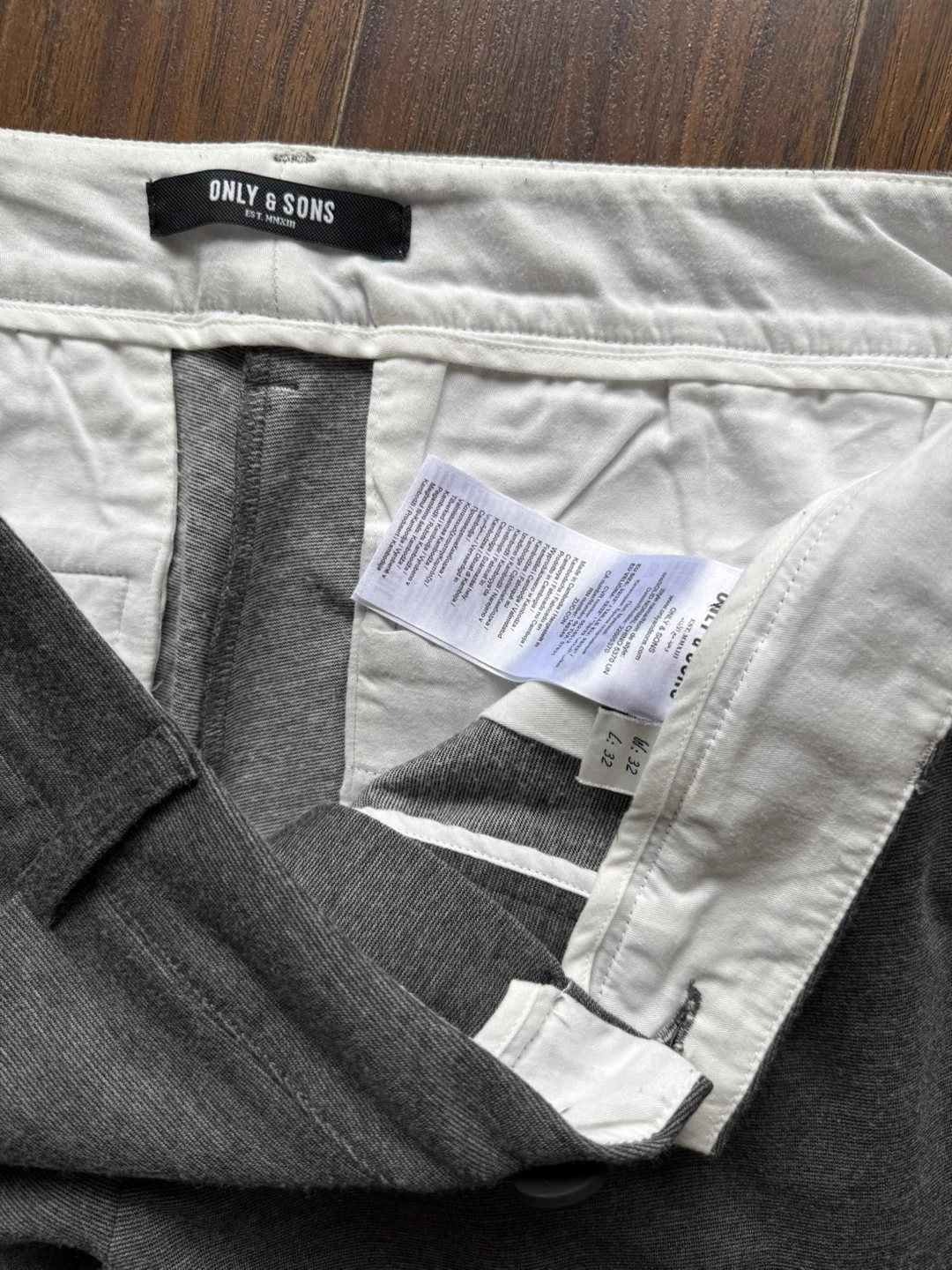 Only & Sons Grey Casual Pants - photo 2
