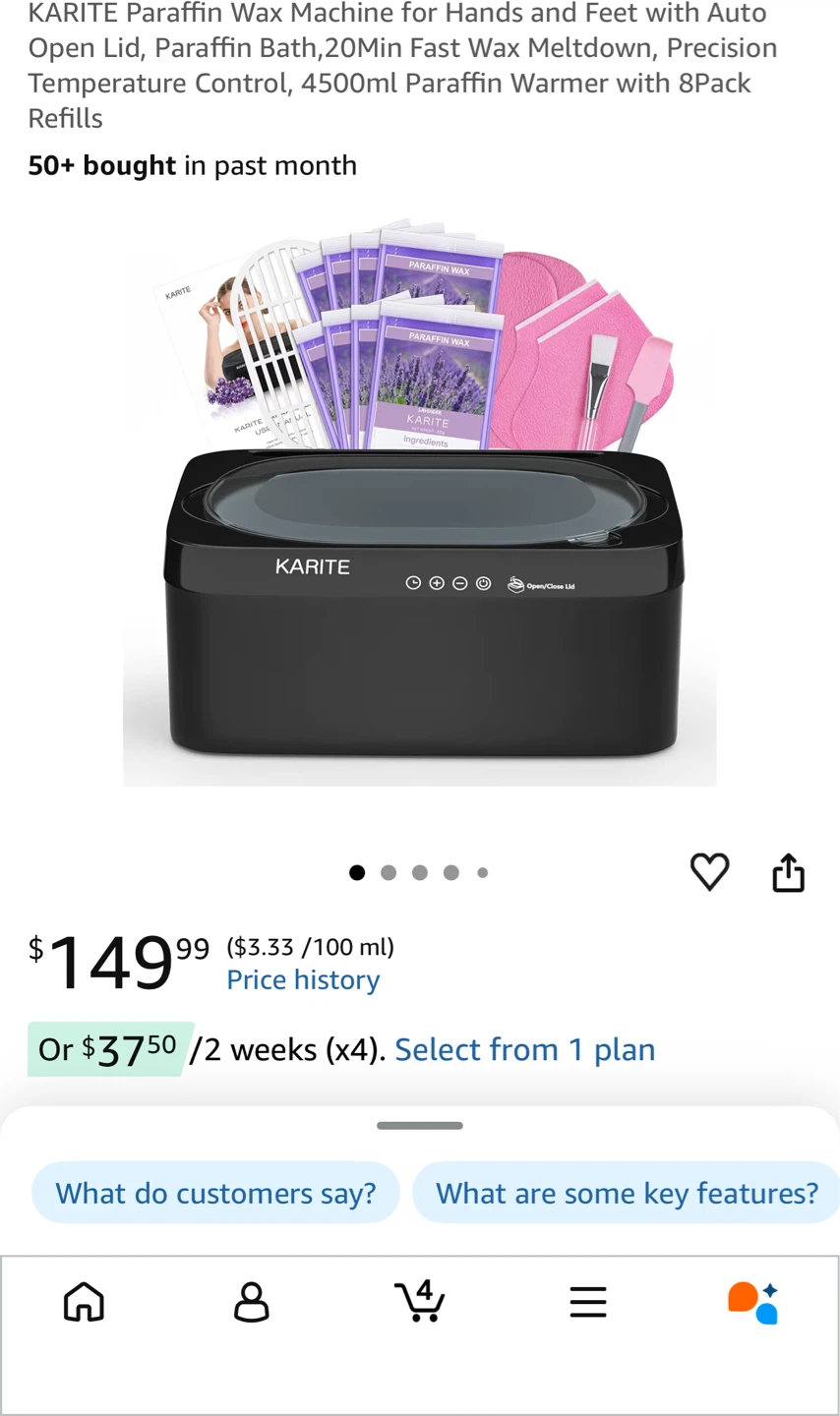 Karite Paraffin Bath Wax Warmer full Set - photo 2
