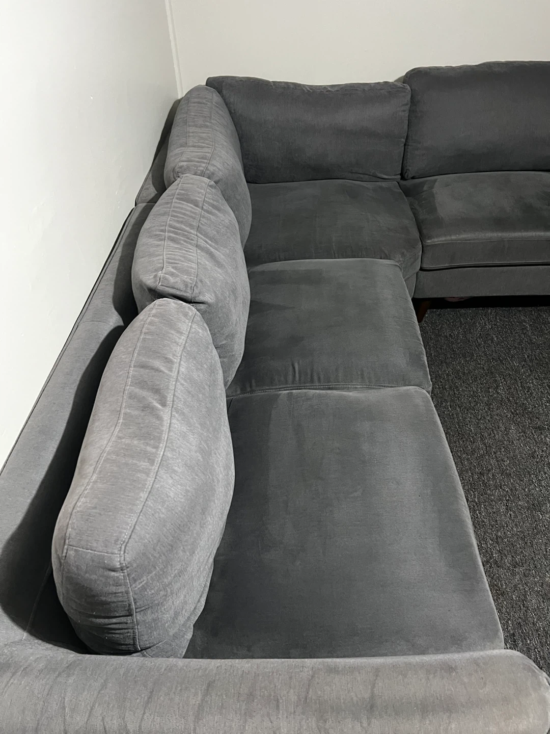 Grey Sectional Sofa - photo 2