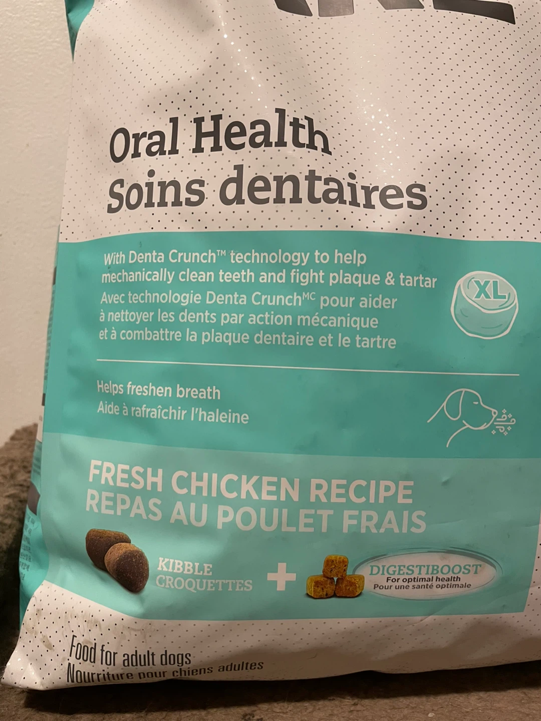21lbs Oral Care Nutrience Dog Food - photo 2