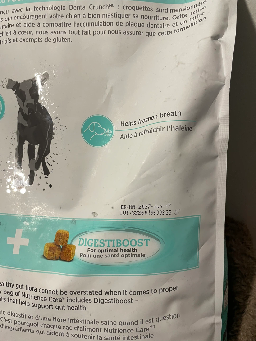 21lbs Oral Care Nutrience Dog Food - photo 4