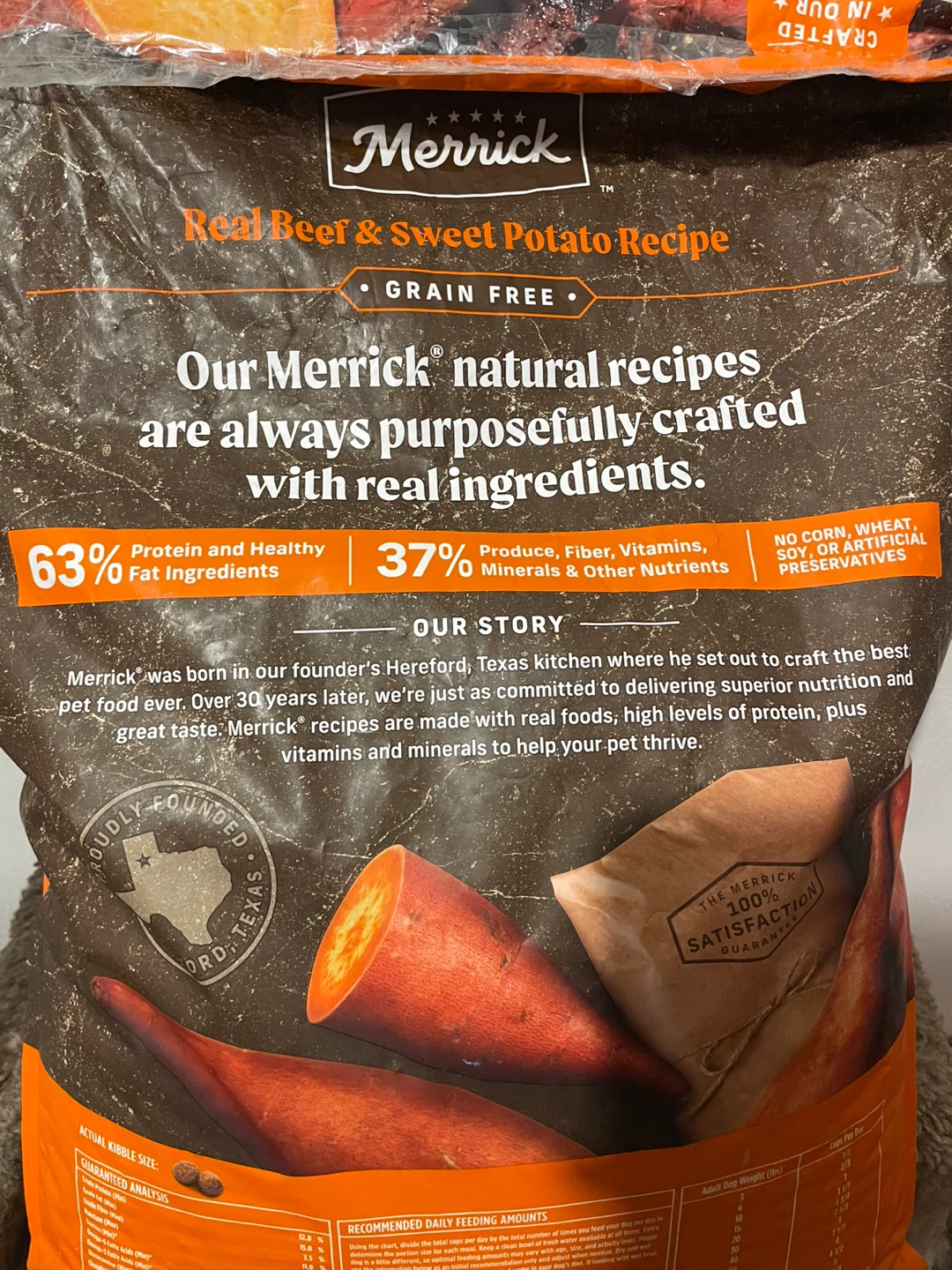22lbs Merricks Dog Food (Chicken Free) - photo 3