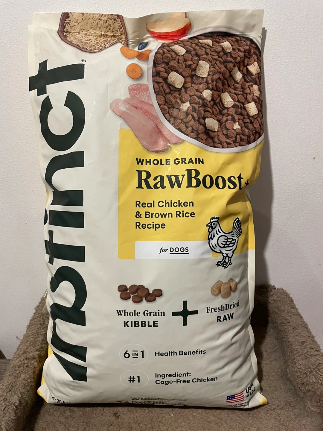 20lbs Brand New Instinct Dog Food