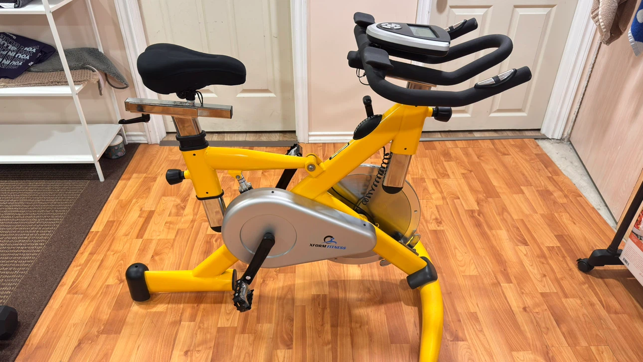 Xform Fitness Indoor Cycling Bike and Treadmill. Take all