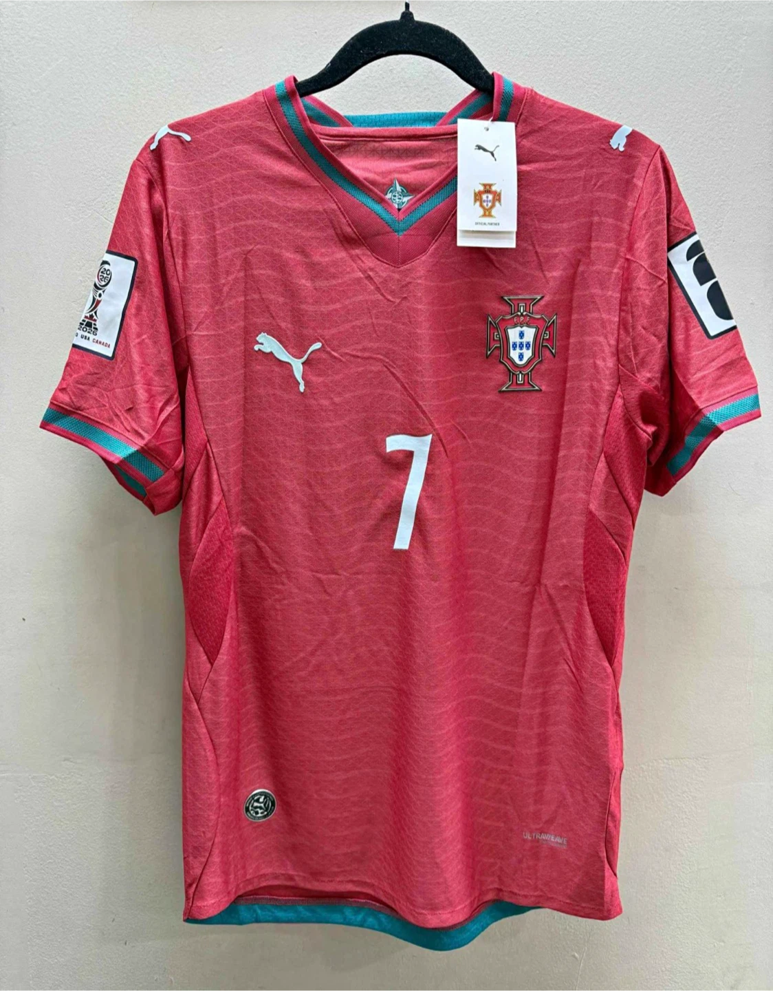 Puma Portugal Ronaldo #7 Soccer Jersey