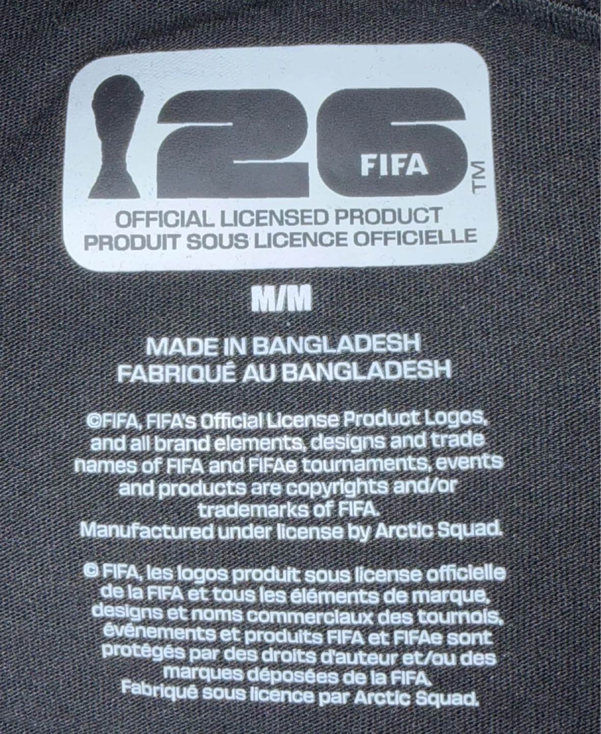 Black FIFA World Cup T-Shirt - photo 3