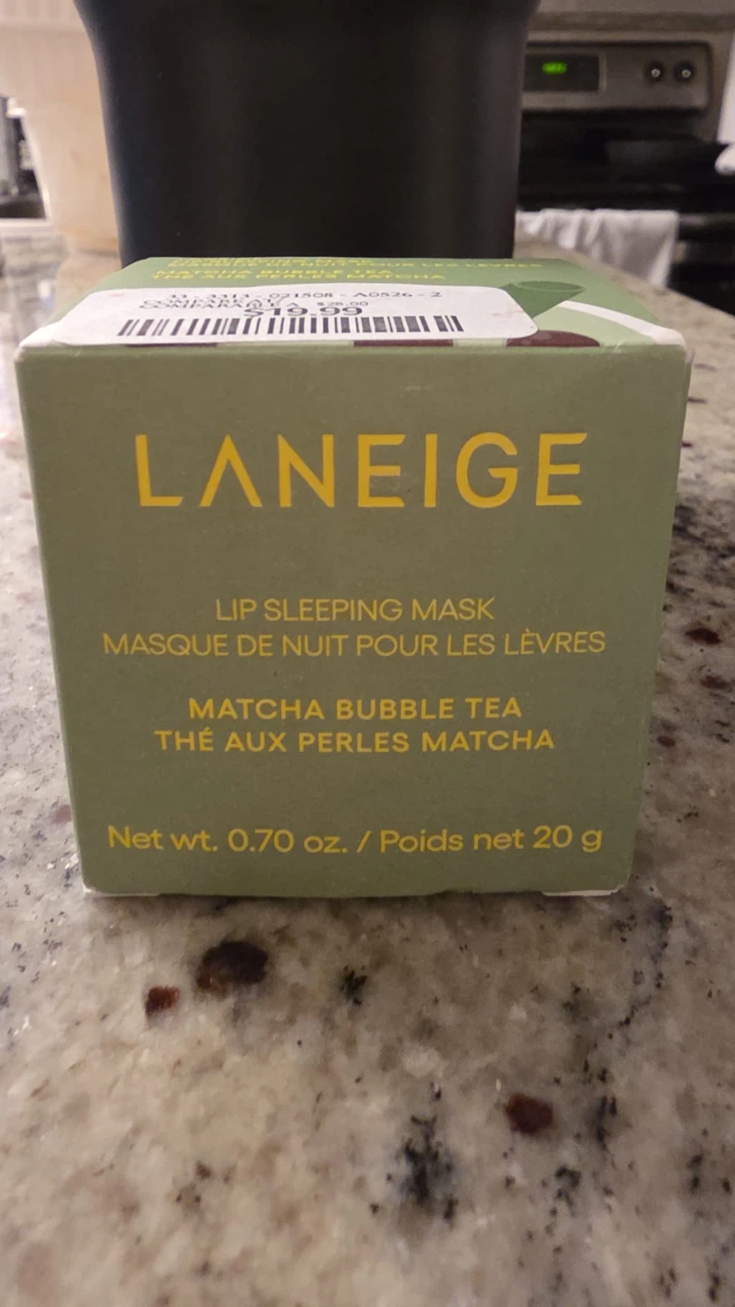 Laneige Lip Sleeping Mask Matcha Bubble Tea 20g
