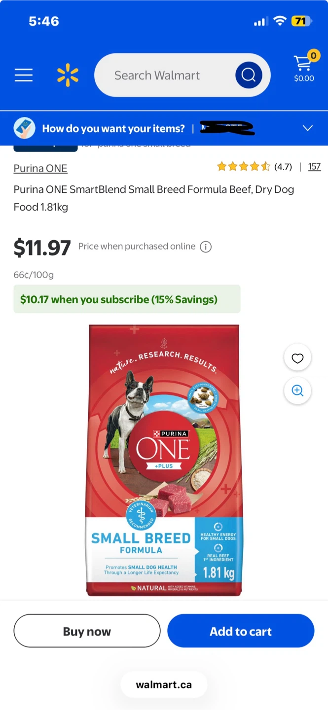 4lbs Brand New Purina One Dog Food ($5 Each) - photo 3
