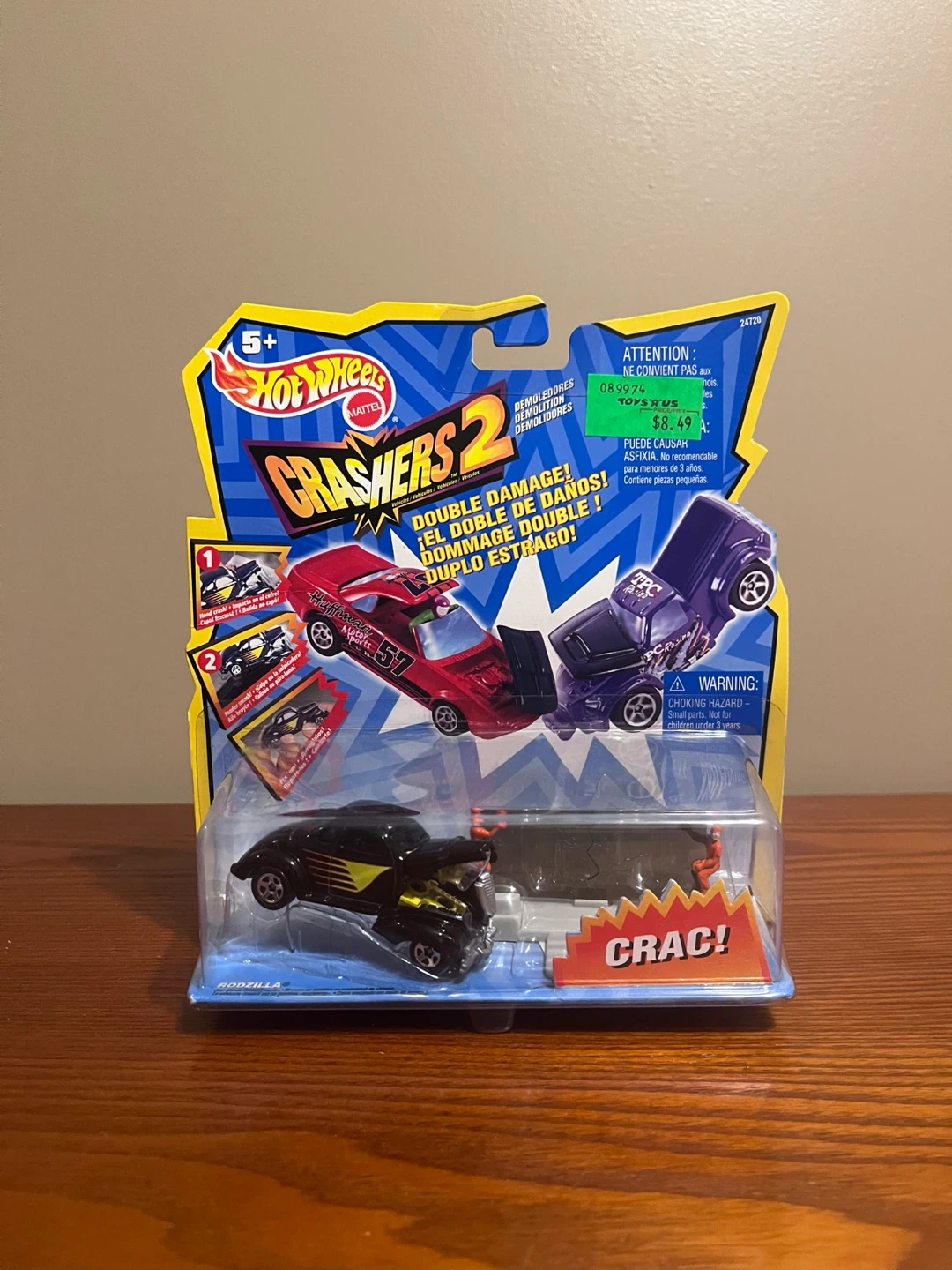VINTAGE (1999) HOT WHEELS CRASHERS 2 DOUBLE DAMAGE SETS - photo 4