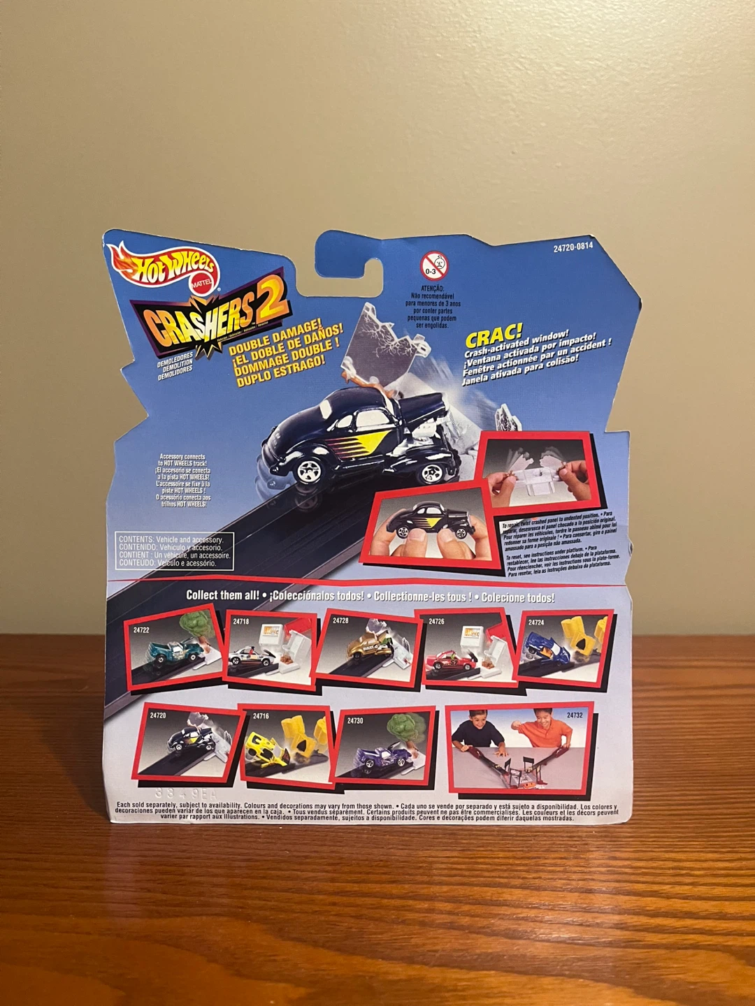 VINTAGE (1999) HOT WHEELS CRASHERS 2 DOUBLE DAMAGE SETS - photo 5