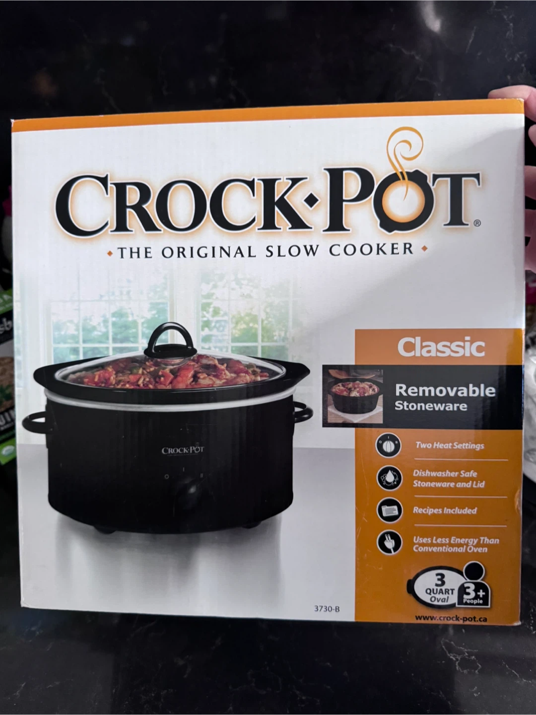 Brand New Crock-Pot Classic 3-Quart Slow Cooker - photo 2