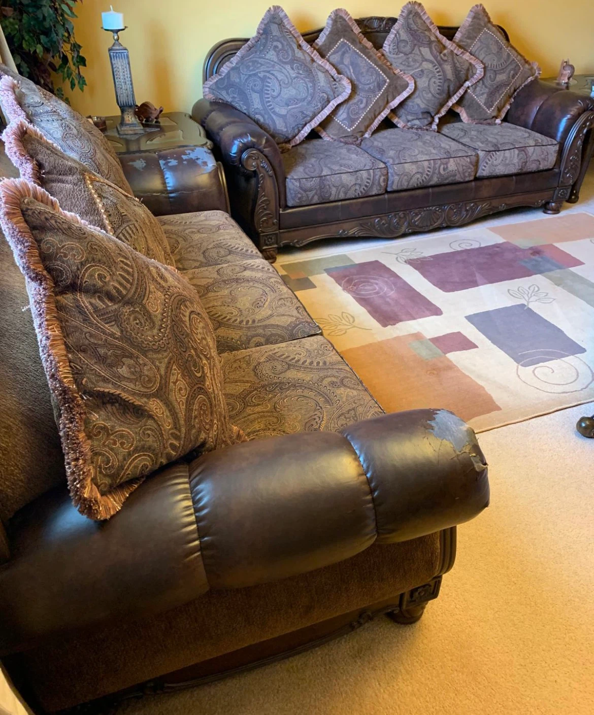 Ashley living room sofas - photo 4