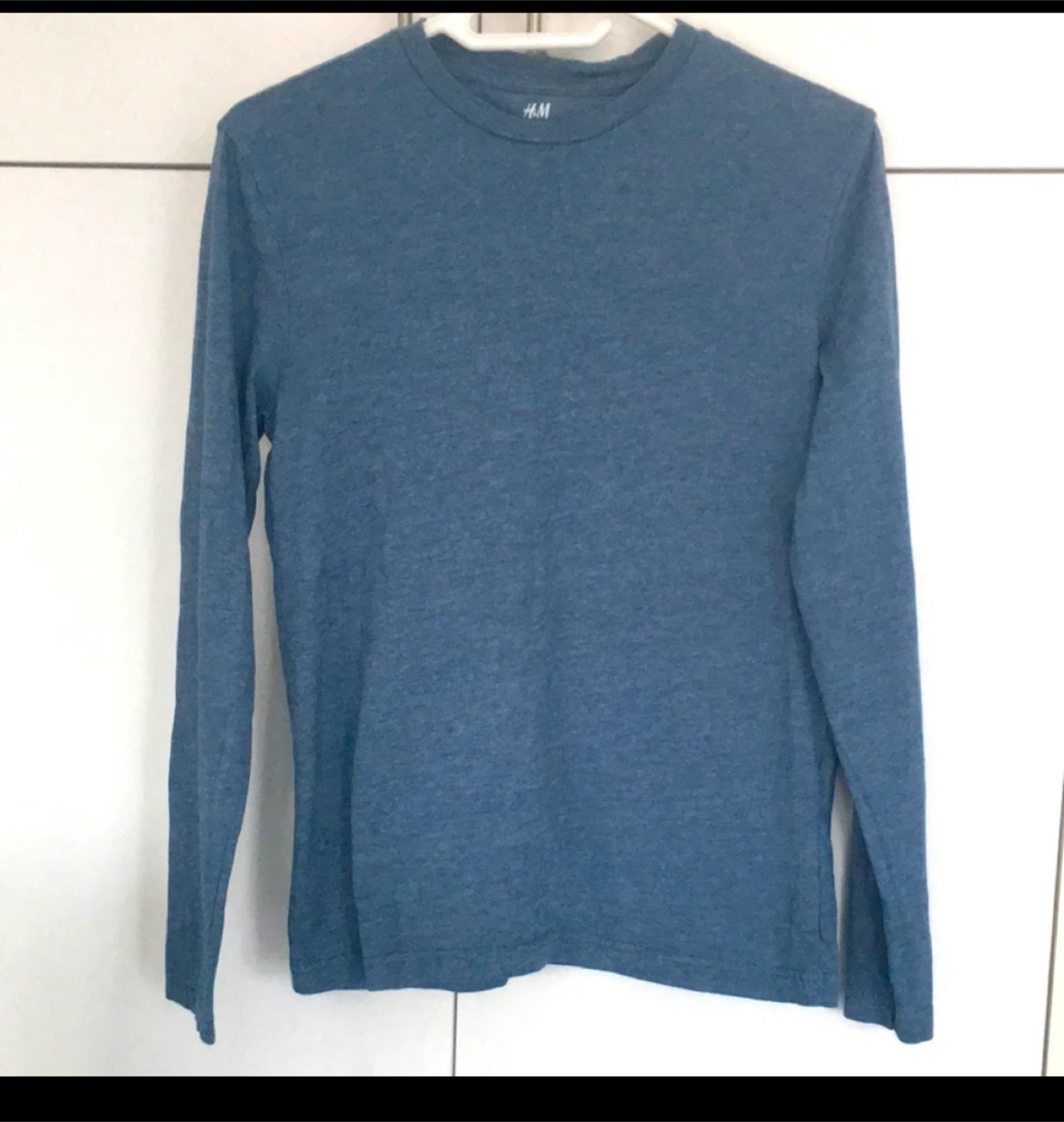 H&M Blue Long Sleeve Shirt