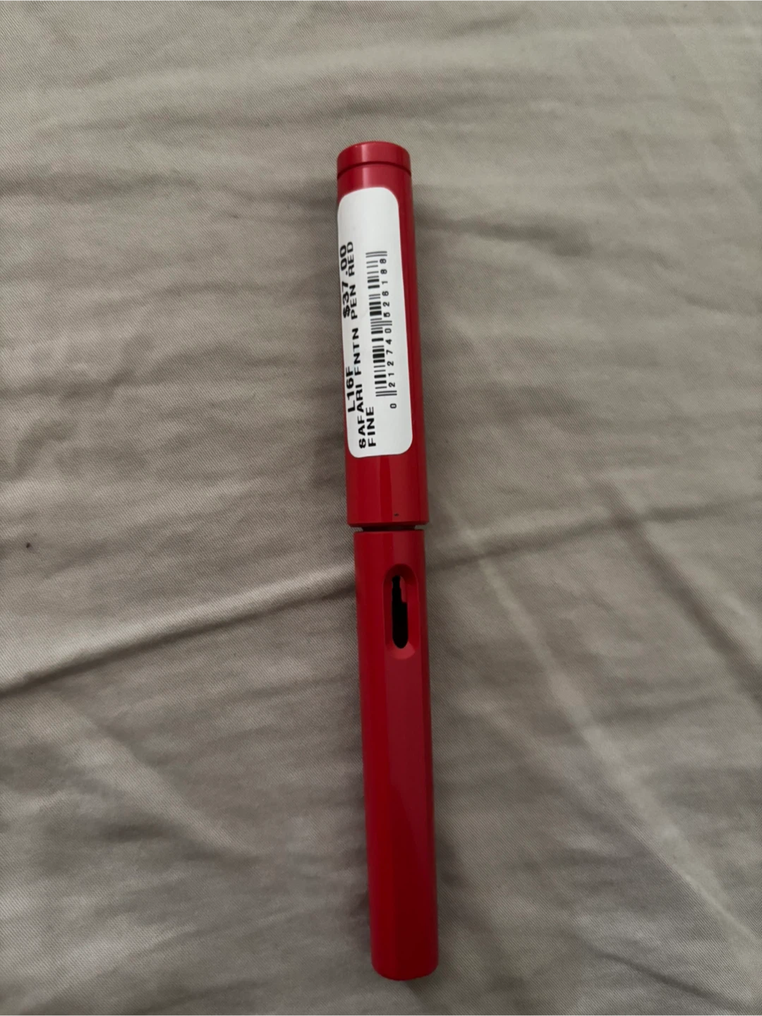 Lamy Safari Red Fountain Pen Fine Nib - photo 2