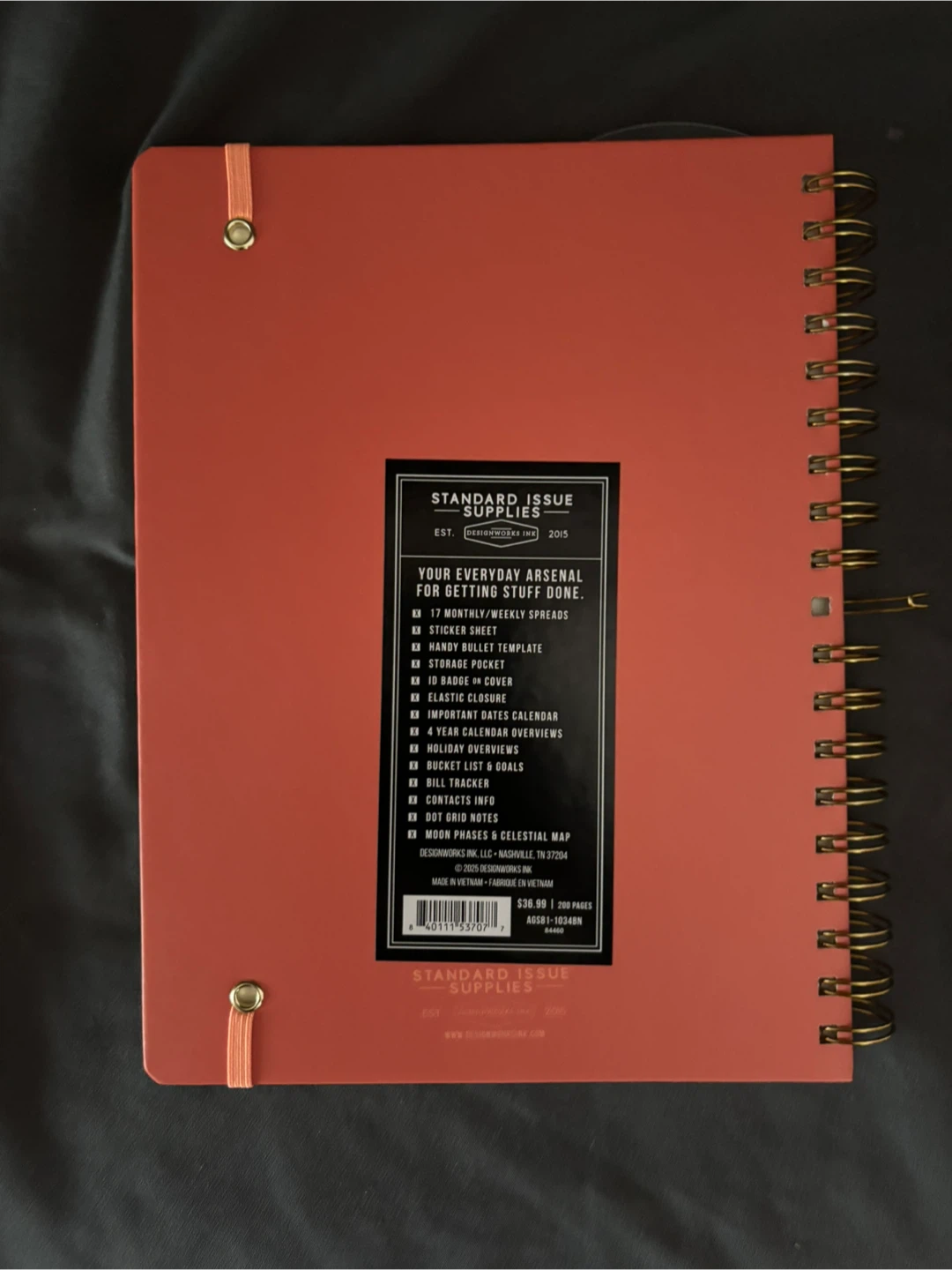 Standard Issue Agenda 2026-2027 - photo 2