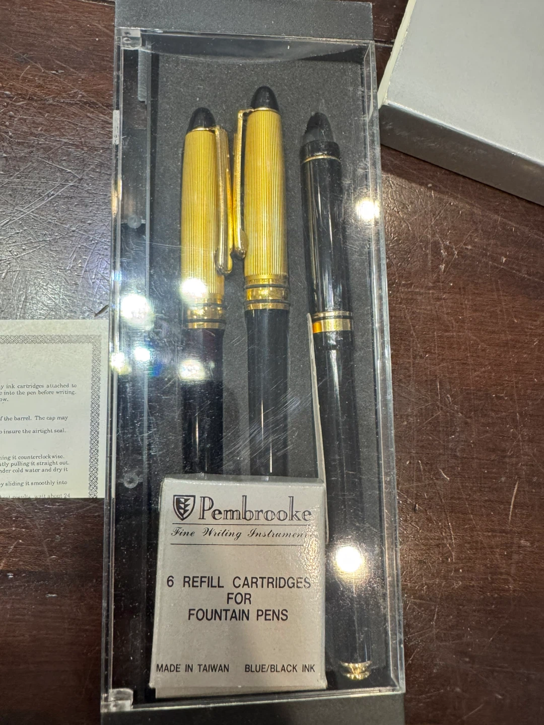 Pembrookek Pen Set with Refills all 30 sets for $80!!