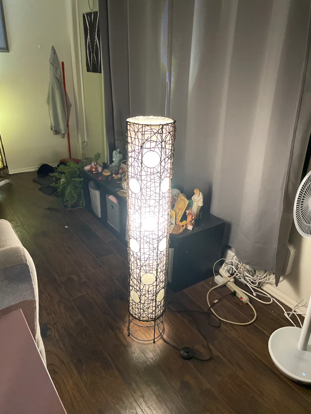 Tall Woven Floor Lamp - photo 3