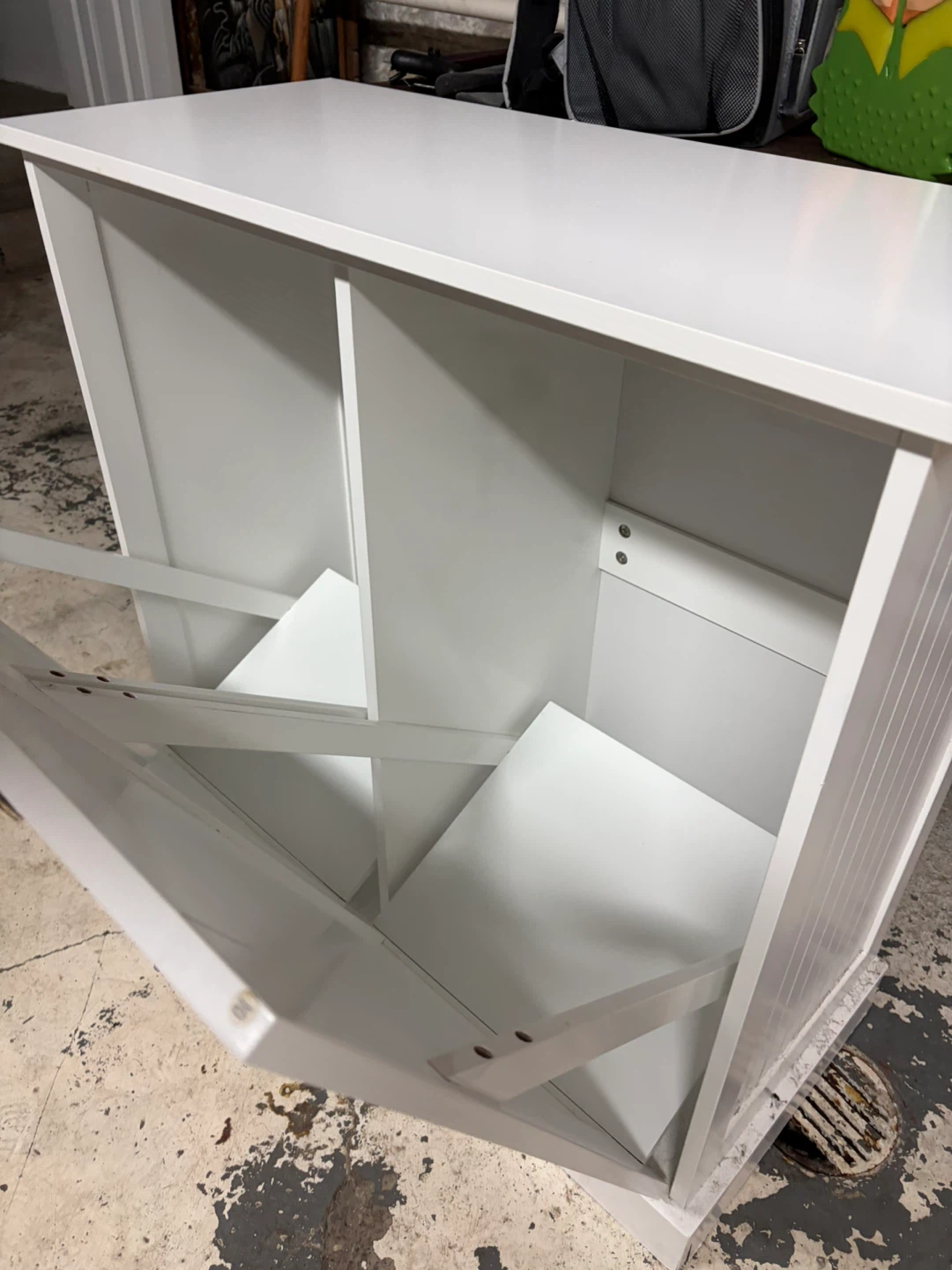 White Double Door Cabinet - photo 3