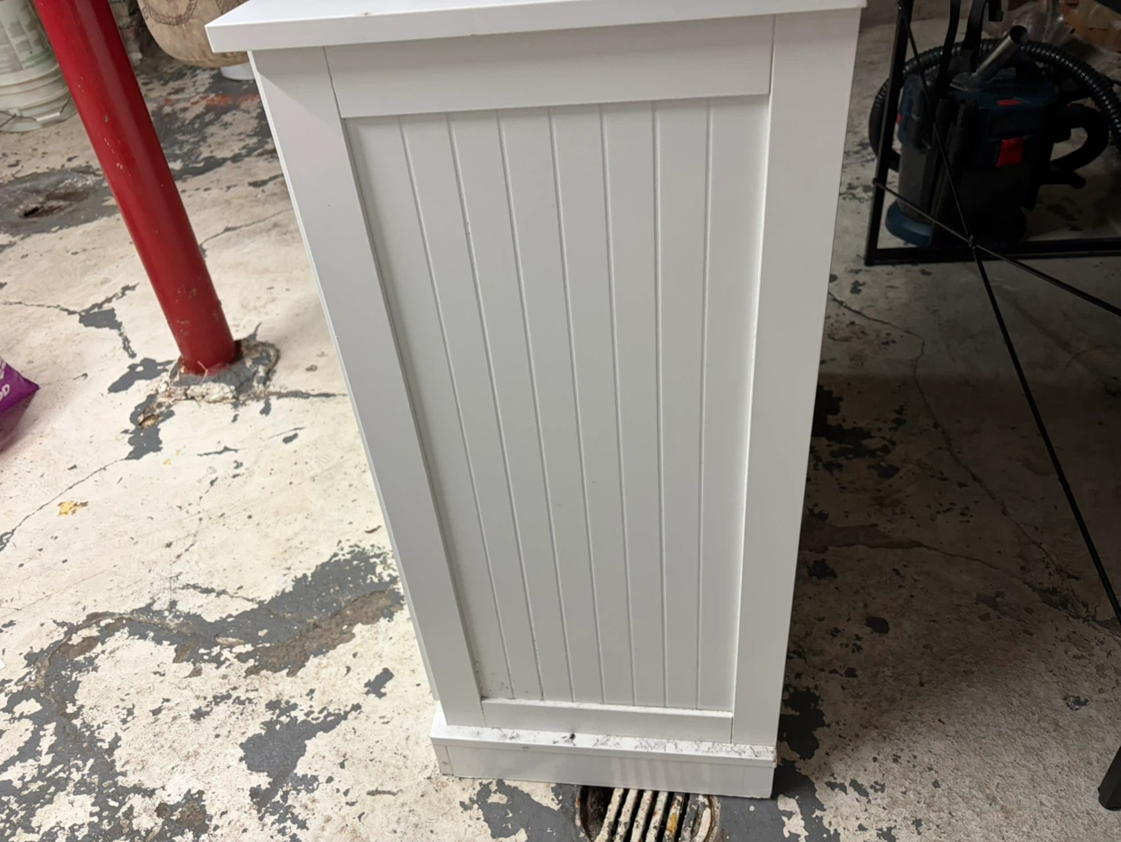 White Double Door Cabinet - photo 5