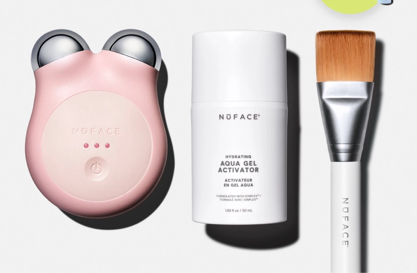 NuFace Mini Facial Toning Device - Pink