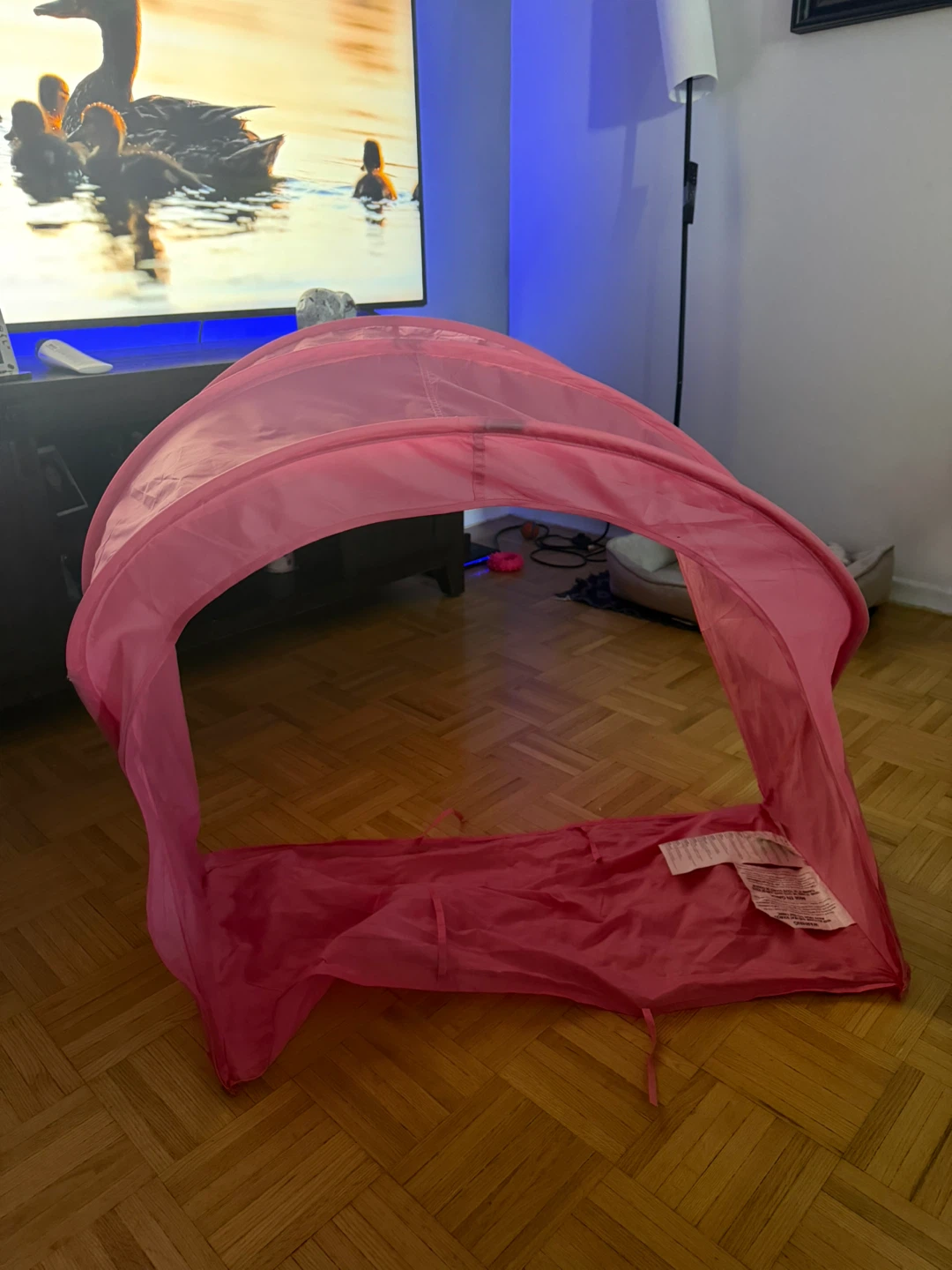 Pink Play Tent bed tent