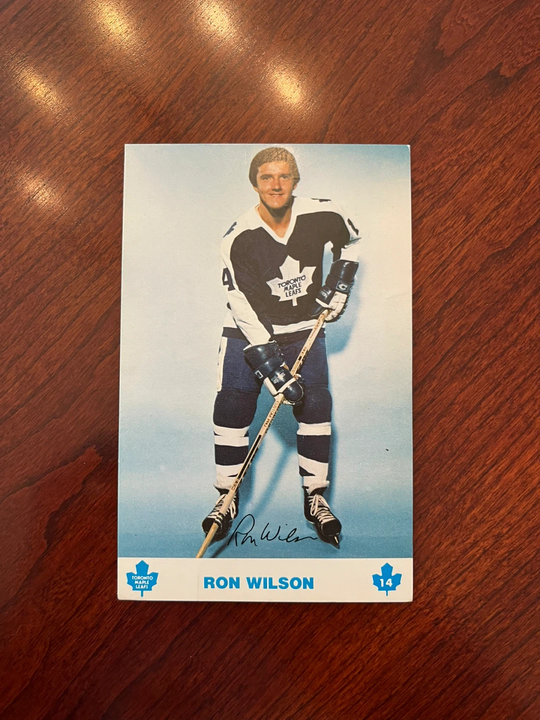 Ron Wilson Postcard Photo