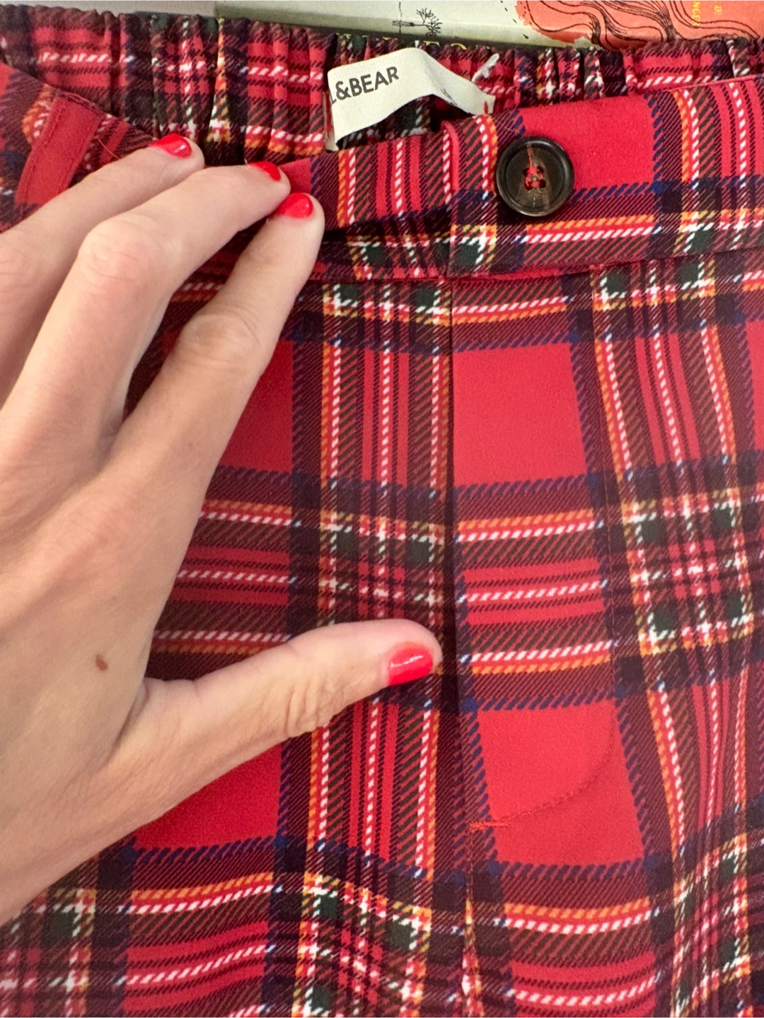 Pull & Bear Plaid Pants - photo 3