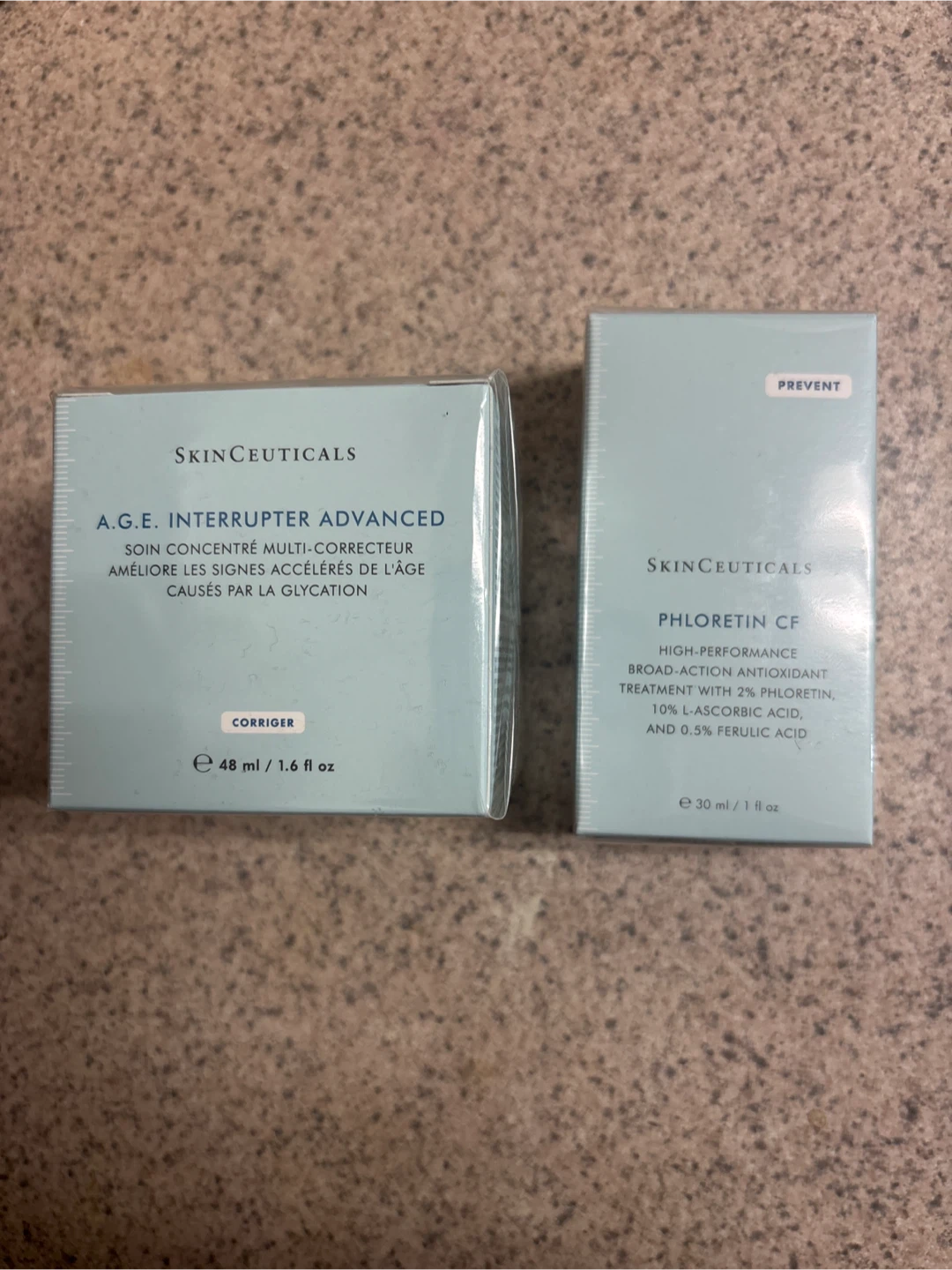 SkinCeuticals A.G.E. Interrupter Advanced & Phloretin CF Serums