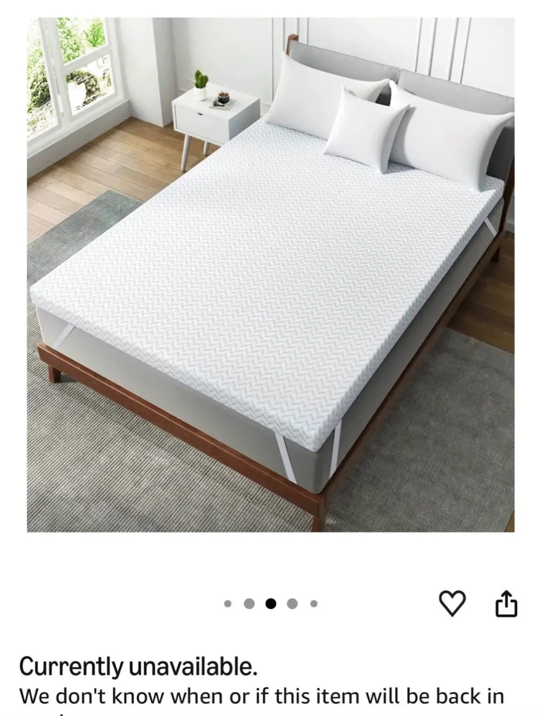 Gel Memory Foam Mattress Topper