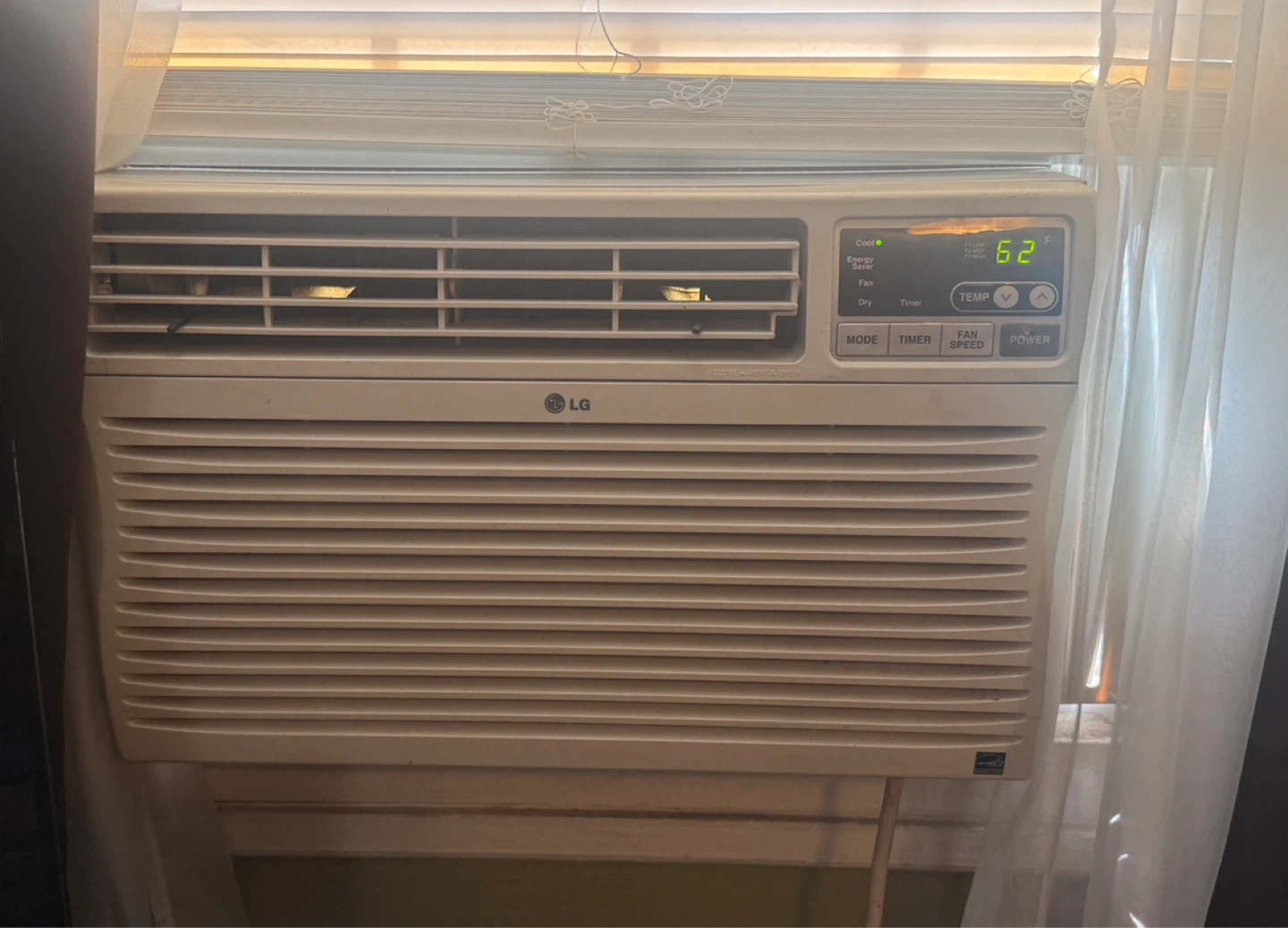 LG Window Air Conditioner with Remote