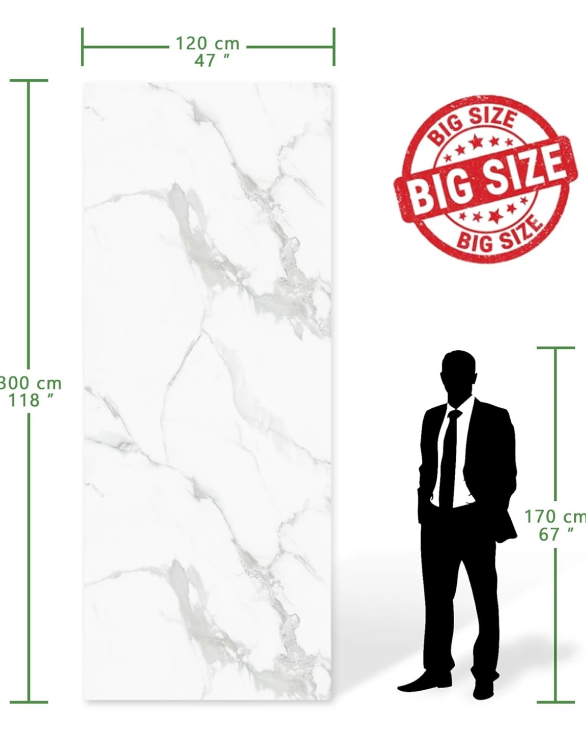 Marble Peel and Stick Wallpaper Roll - photo 5