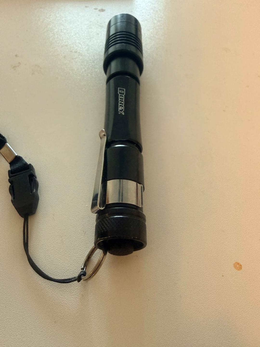 DOREX Black LED Flashlight with Lanyard - photo 3