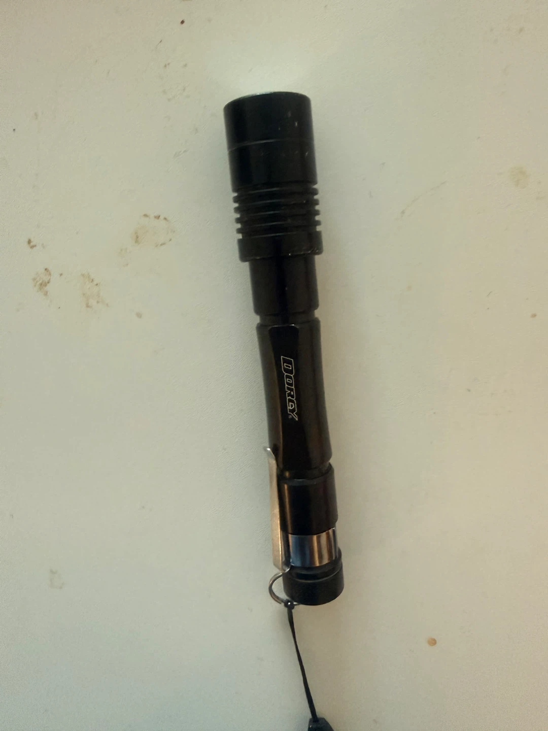 DOREX Black LED Flashlight with Lanyard - photo 2