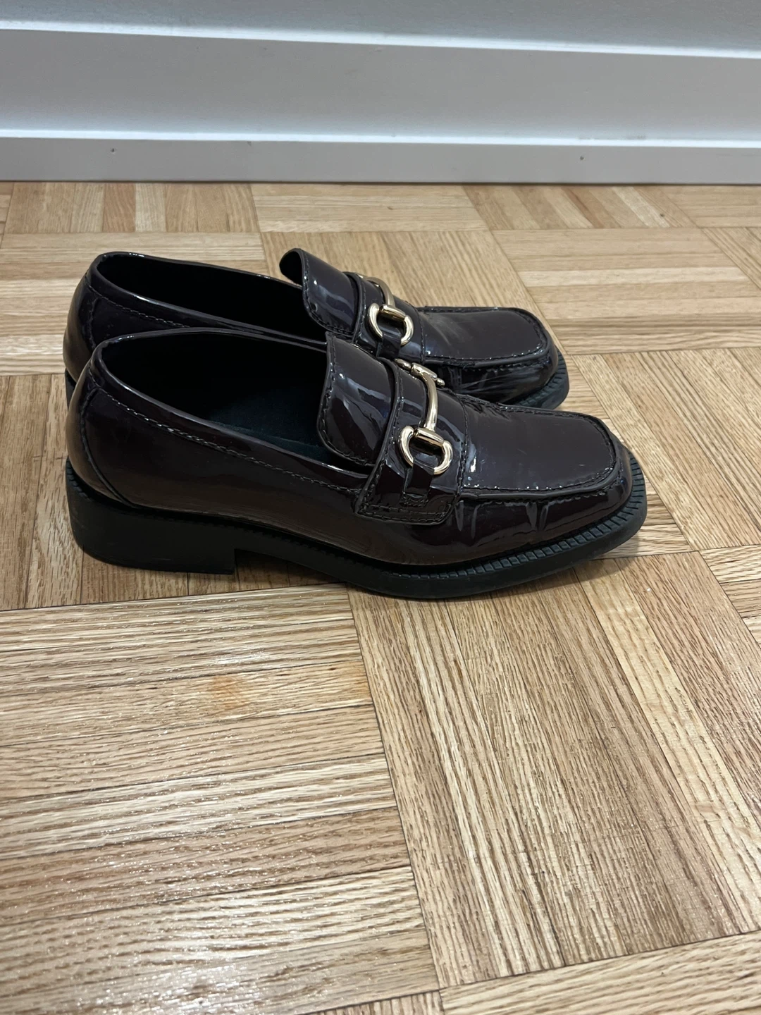 Square Toe Loafers