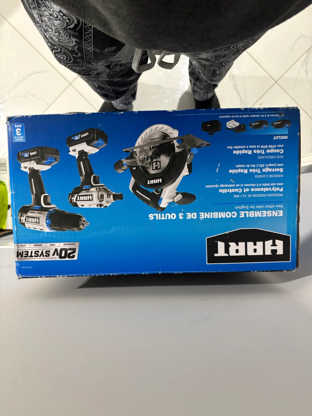 HART 3 Tool Combo Kit 20V - photo 4