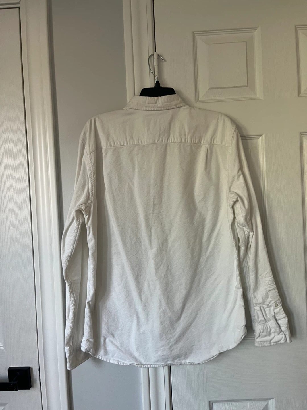 White Long Sleeve Button Down Shirt - photo 5