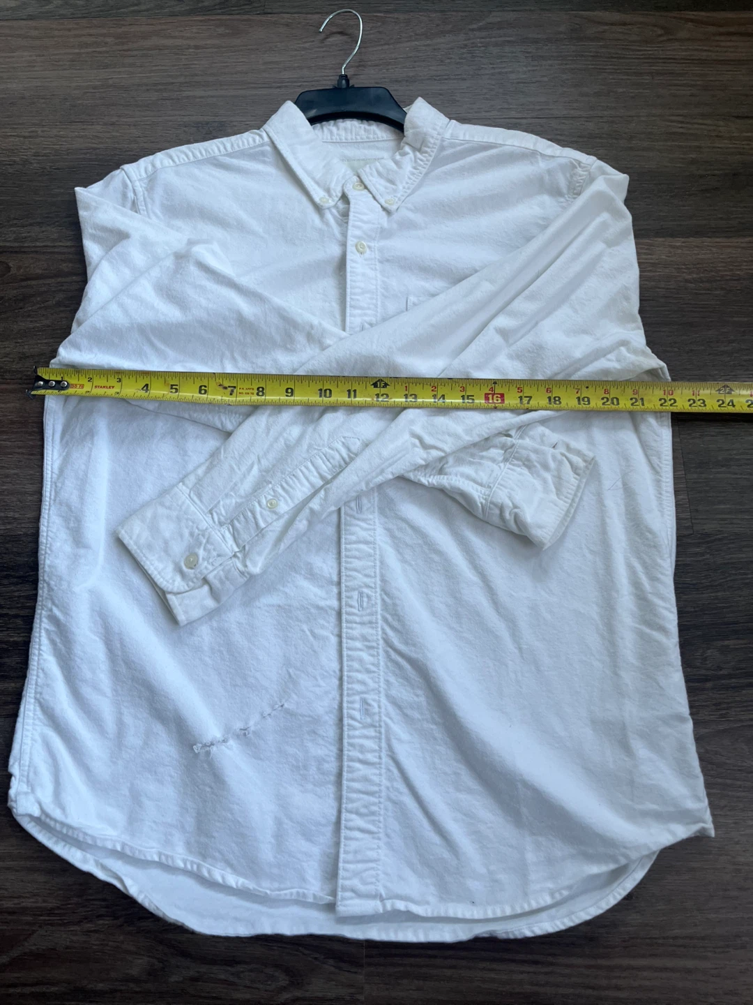 White Long Sleeve Button Down Shirt