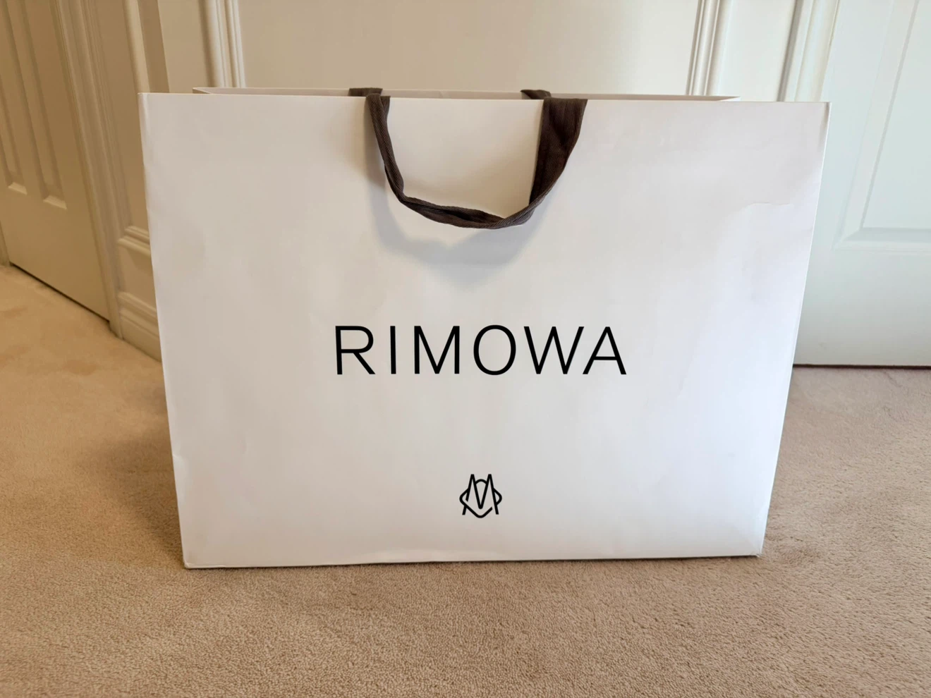 Rimowa shopping bag 19x24x9” (no content)