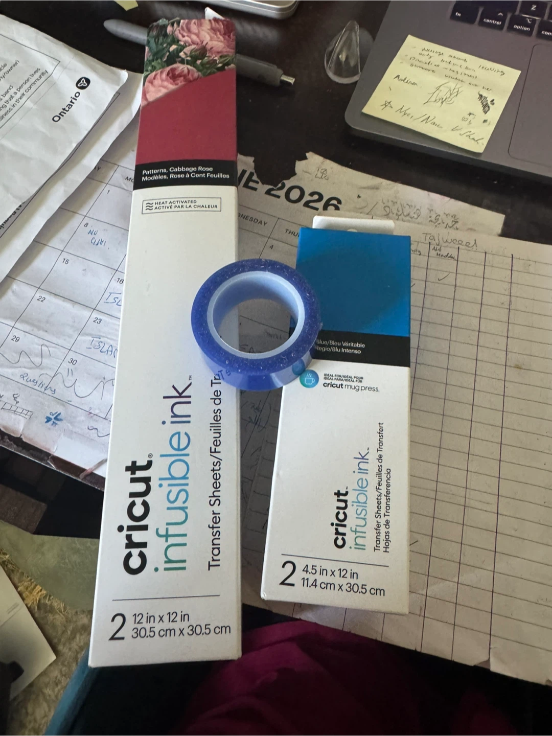 Cricut infusible ink sheets