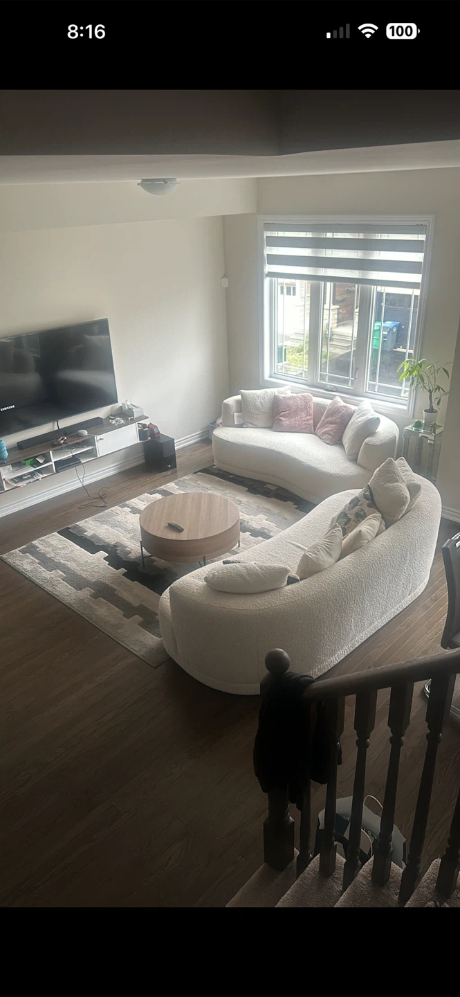 Sofa and loveseat