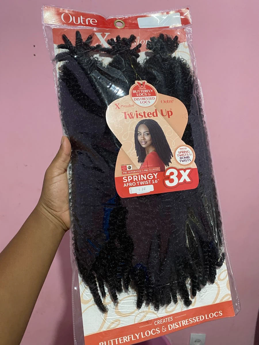 Outre Twisted Up Springy Afro Twist 16" Hair