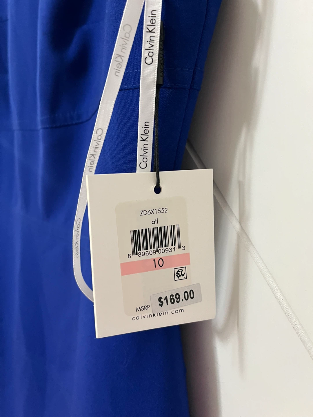 Beautiful Calvin Klein Cobalt Blue Dress - photo 3